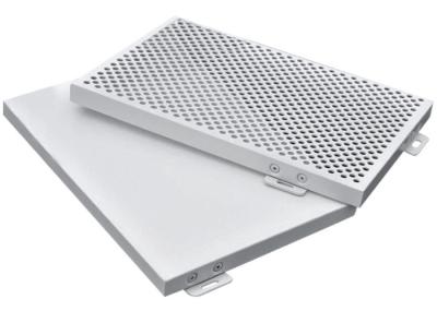 Powder Coat Decorative 200mm Aluminum Perforated Sheet