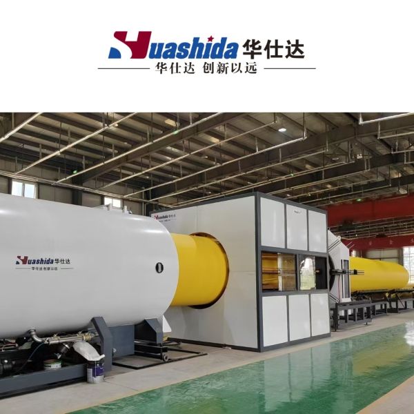 HDPE Jacket Pipe Machine with Vacuum Calibration Technology  for Pre-Insulated Pipe Production Line