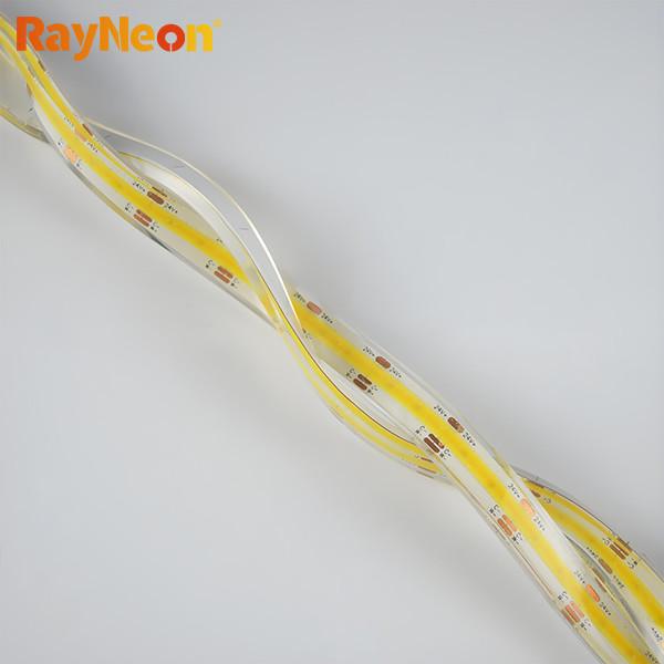 Outdoor Swimming Pool IP68 PU Neon Flex Light DC12V / 24V Waterproof LED Neon Flex Strip