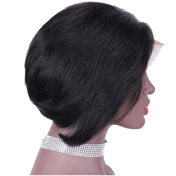Affordable Full Cuticle 13*4 Lace Frontal Short Wigs for Fashion Design Ready to Ship