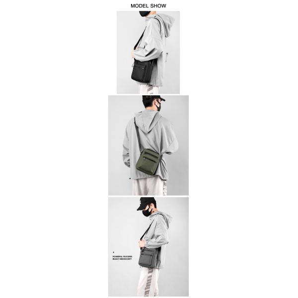 Bolsa de bolsas de mensajería a granel impermeable para hombres