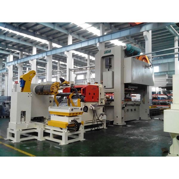 Unwinder Steel Plate Straightening Machine Automatic Pressure Coil Machine