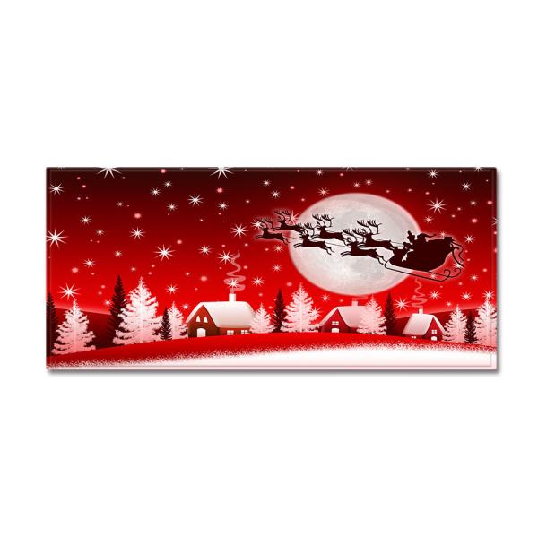 Santa Claus Kitchen Floor Mats Carpet impermeável para Sofa Area Long Strip