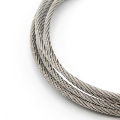 0.35mm 316 Stainless Steel Wire Rope High Tension For Industry 1 X 7 Wire Rope