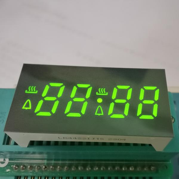 4 Digit 7 Segment LED Display Super Bright Green Common Cathode for Gas Cooker