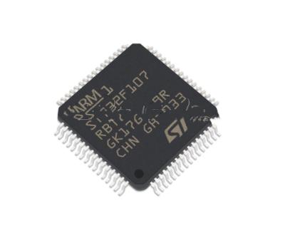 STM32F107RBT6 componente eletrônico da microplaqueta MCU do circuito integrado CI