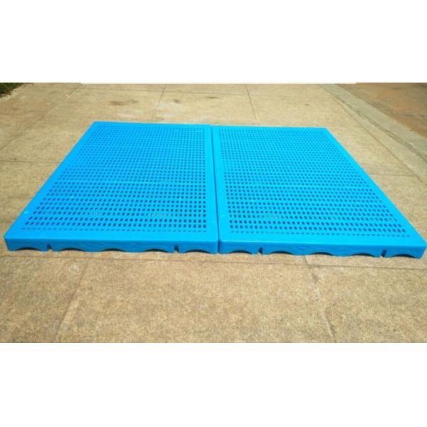 Mini Corrugated Floor Grille HDPE Plastic Pallets For Warehouse 1000 * 600 * 50 Mm
