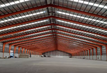 Steel Frame Building Big Steel Structure Warehouse Storage and Facilities Price Low Cost Commercial Industrial Pre Engineering Prefab Modern Design High Quality Steel Plants