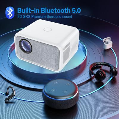 Android 9.0 Projector T5 HD Wifi 5G Bluetooth 1080P 340x280x120mm
