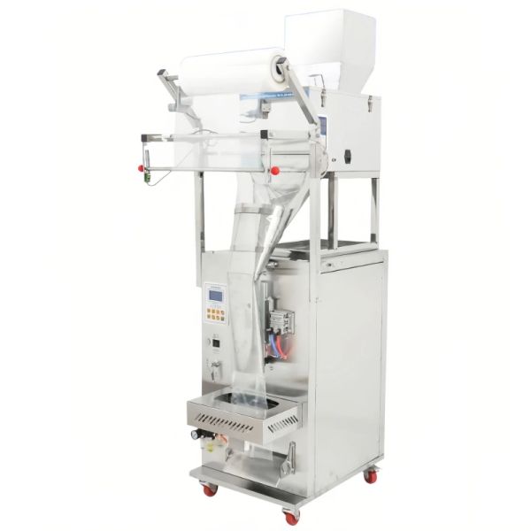 600W Automatic Granule Packing Machine Versatile Pneumatic Packing Machine 42cm Film Width