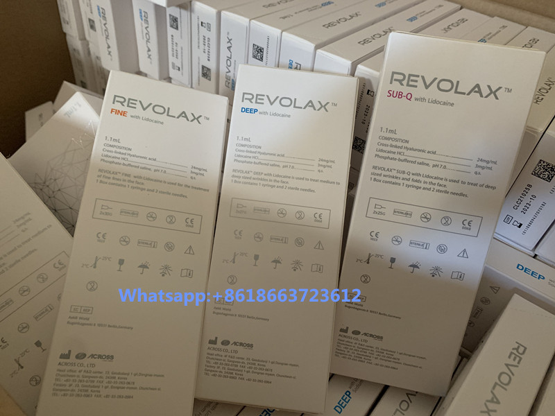 CE заполнителя глубокой подводной лодки-Q Кореи Revolax отлично Hyaluronic кисловочный дермальный