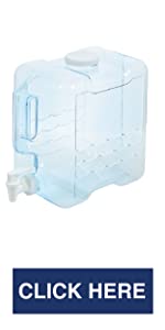 Portable Outdoor Camping Water Bucket With Handle BPA-Free Food Grade Material Square Liquid Storage Container