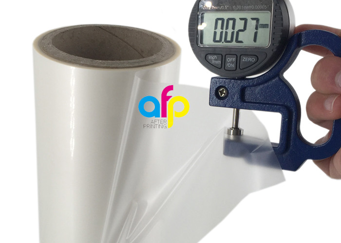 Лоснистый/яркий/гениальный фильм слоения 27мик БОПП термальный для брошюр