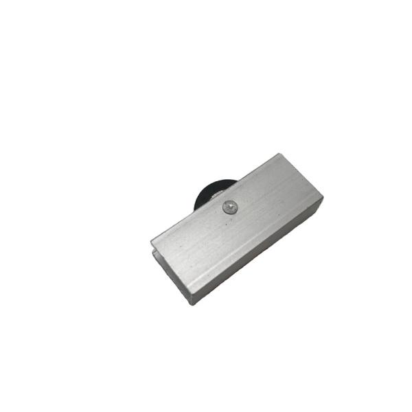 South America Hot sales Aluminium Door And Window Accessories Single Nylon U Shape Pulley Wheel Aluminium Sliding Door Rollers