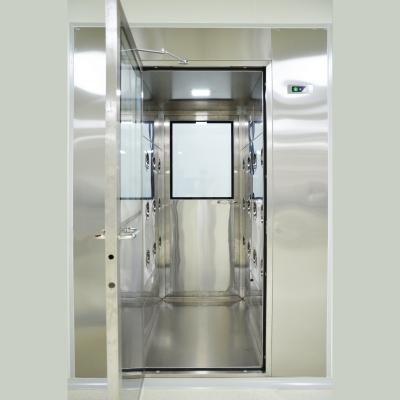 Workshop SS304 Air Shower Room Clean Room Industrial Air Shower For Contamination Control