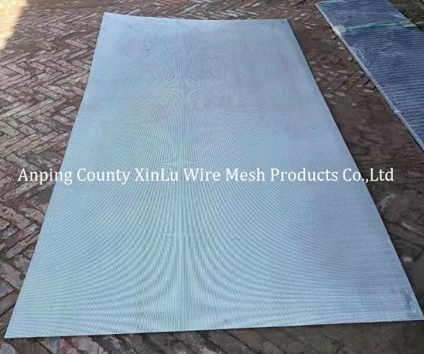 Wedge Wire Wrapped Flat Panel Johnson Screen Mesh for Filtration in Petrochemical Industry