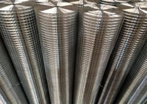 0.25in Garden Welded Wire Mesh Rolls Galvanized Metal Wire Fencing 22 Gauge