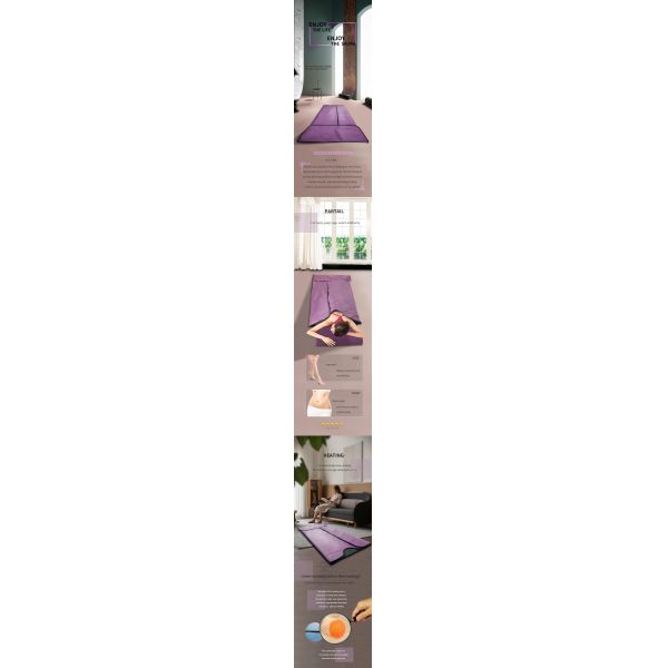 Heating Wire Far Infrared Sauna Blanket Wrap UKCA Certification