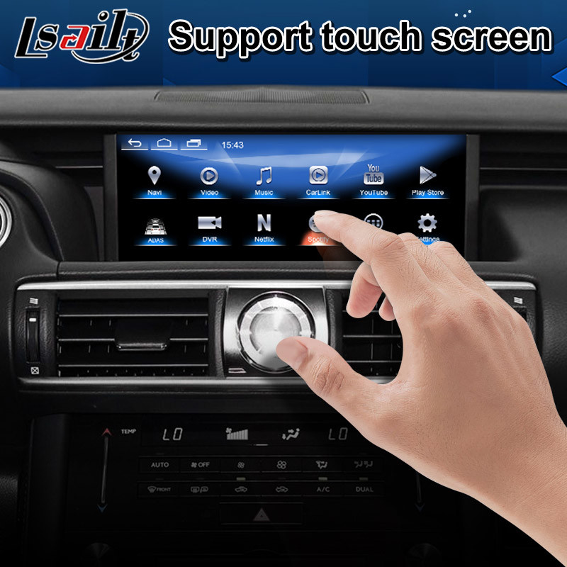 Lsailt 10,25-дюймовый автомобильный мультимедийный экран Android Carplay для Lexus IS350 IS200T IS300H IS250