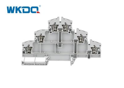Da plataforma tripla terminal a mola do conector de JDLD 2.5-3VN baixa tensão Screwless