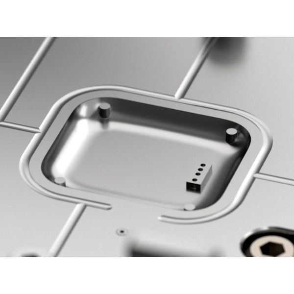 Снабжение жилищем Smartwatch заднее/холодная прессформа No.22399 бегуна/3-плит