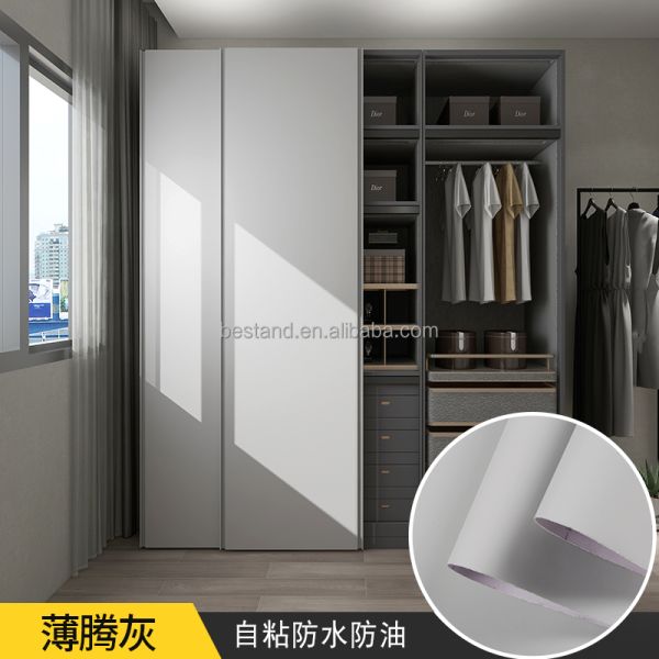 Self-Adhesive Kitchen Cabinet Film Countertop Sticker Table Sticker for Apartment