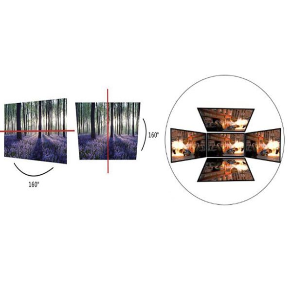 P4mm Fixed Led Video Wall Indoor 256x128mm Led Modules Front / Rear Access Service