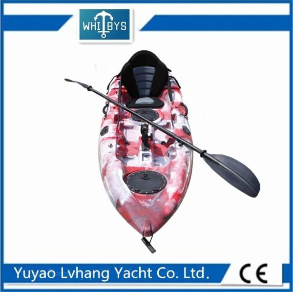 OEM Light Weight Ocean Fishing Kayak  275l*78w*40h 5mm Hull Thickness