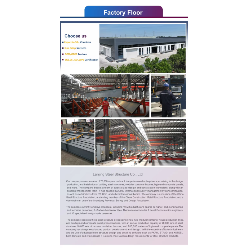 ISO9000 Certified High-quality Steel Structure Warehouse with Custom Design Solutions