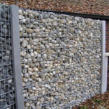 Economical Custom Design  Special Hot Selling  Heaving Zinc Coated square welded gabion box for garden decoration