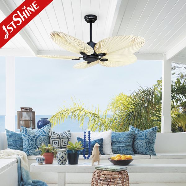 декоративная вилла экзотическая Малайзия потолочного вентилятора 1stshine 5 лезвий ладони