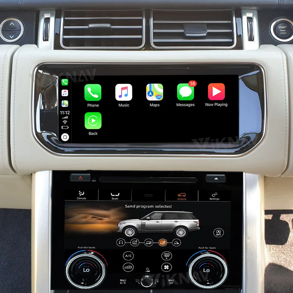 Android Auto 10,25 дюймовое автомобильное радио для Range Rover Vogue L405 Carplay HD LCD сенсорный экран Мультимедийный видеоплеер GPS