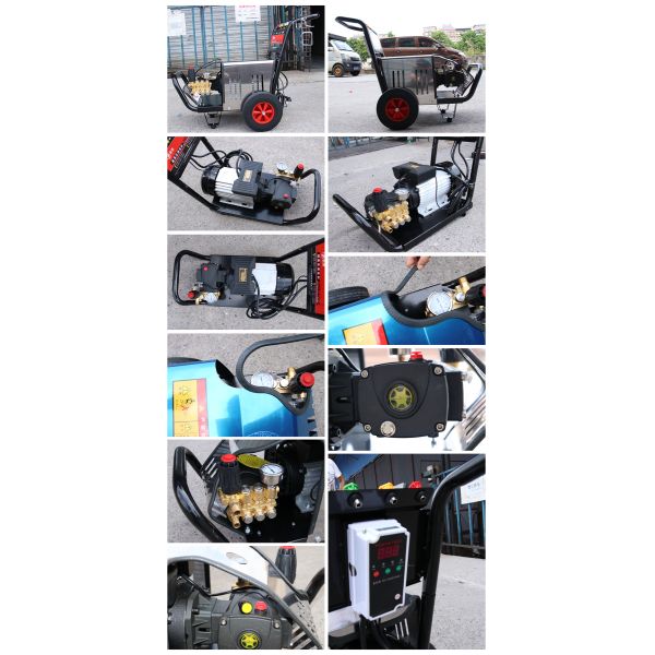 Портативная электрическая высокая стиральная машина автомобиля давления  высокая шайба давления 7.5kW