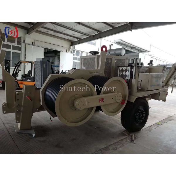 Tirador hidráulico de cable de 25KN-350KN, tirador hidráulico de cable para líneas de transmisión