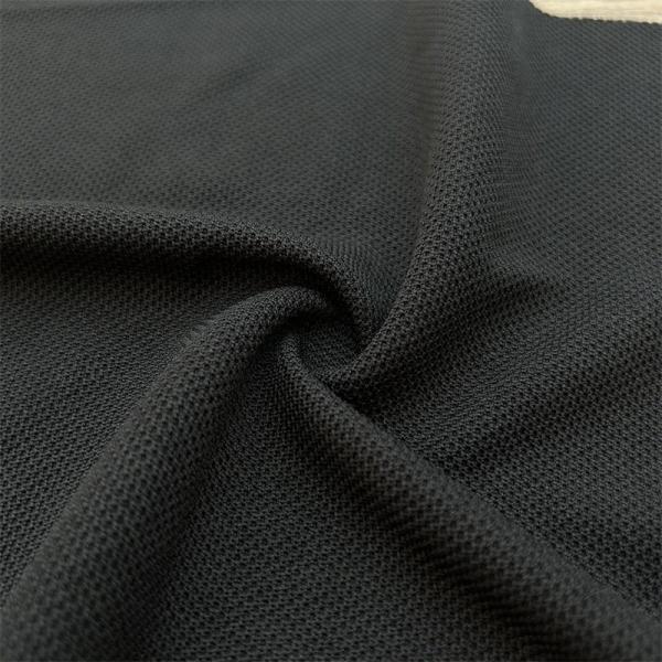 100% Polyester Pique Knitted Fabric Breathable Clothing For POLO Shirts And T-Shirts