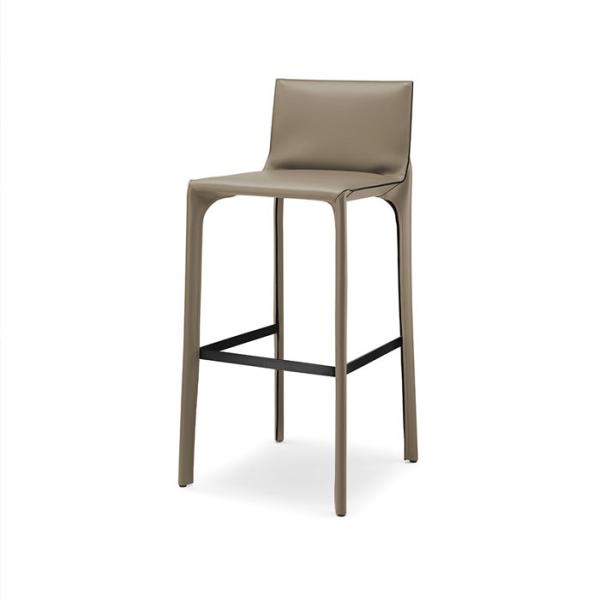 Living Room Horse Saddle Chair / Square White Equestrian Saddle Chair
