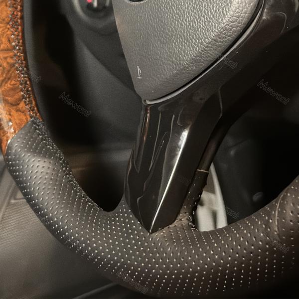 Hand Sewing Steering Wheel Cover Wrap for Golf 7 Sportsvan SV Polo 5 6 Jetta UP 2013-2021