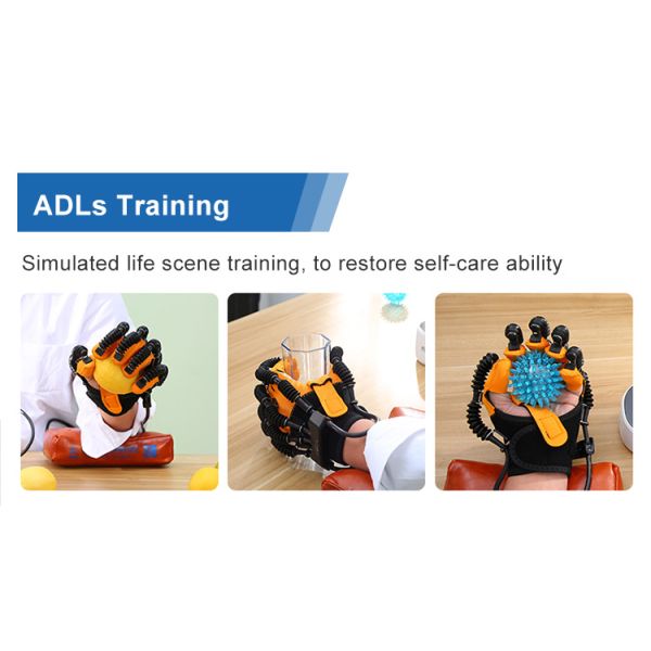 Интеллектуальные реабилитационные роботизированные перчатки Физиотерапевтические устройства для реабилитации рук 15 Вт