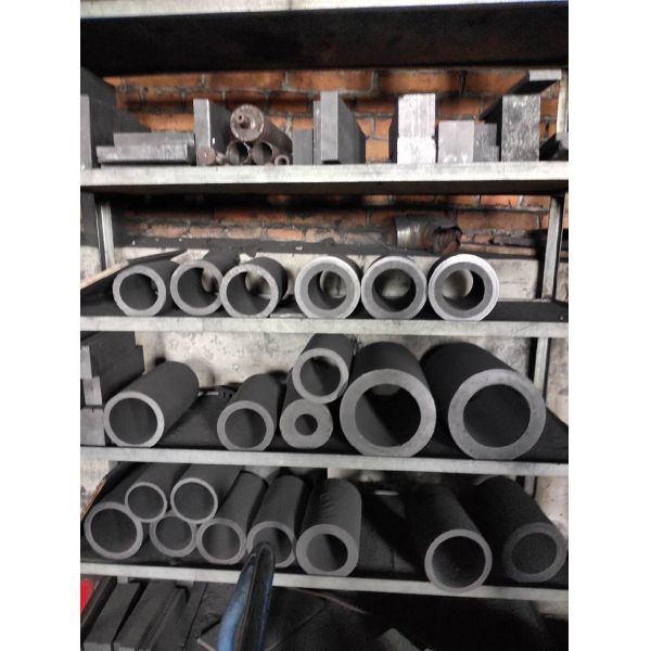 Used High Density Graphite Casting Mold for Brass Bars Rods and Tubes Production Line