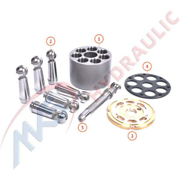 Komatsu Series Hydraulic Pump Accessories Variable Hydraulic Piston Pump Parts