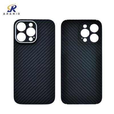 Caixa original do telefone da fibra de Ring Full Protection Design Kevlar Aramid do metal da câmera