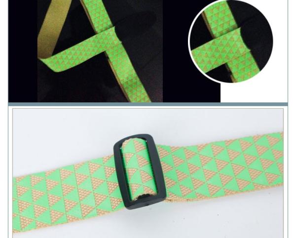 5.0CM Fashionable Cotton Personalized Guitar Straps For Women / Men