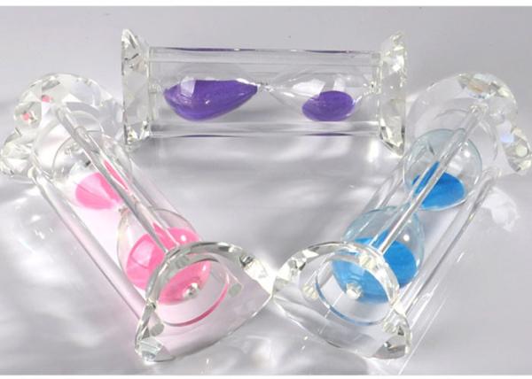 Desktop Crystal Glass Material Hourglass 15 Or 30 Minutes Type Sand Clock