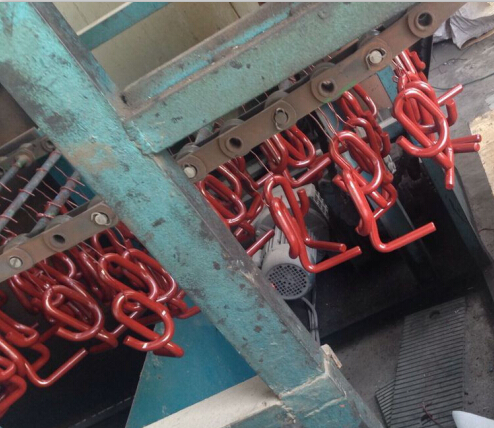 Краска 0.5kg отделки выпечки зажима GL1419 60Si2Mn Pandrol красная в блок