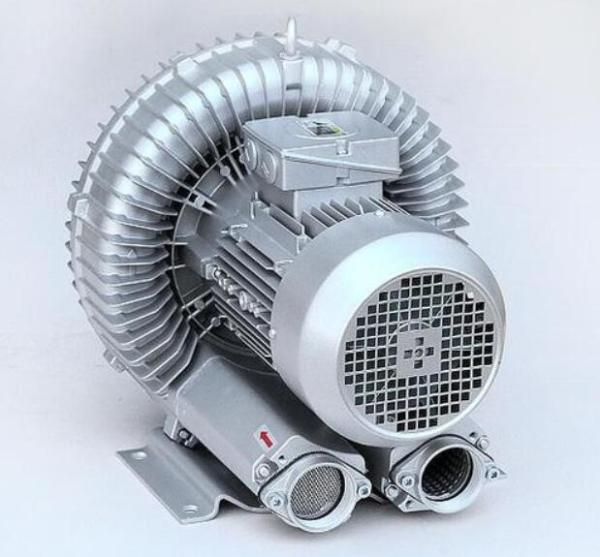 50 / 60Hz 4.3kw Silver Turbine Air Blower , Industrial Air Blower For Package Machine