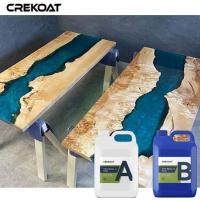 O molde de madeira derrama profundamente liberação de calor grossa da resina de cola Epoxy 50mm a baixa