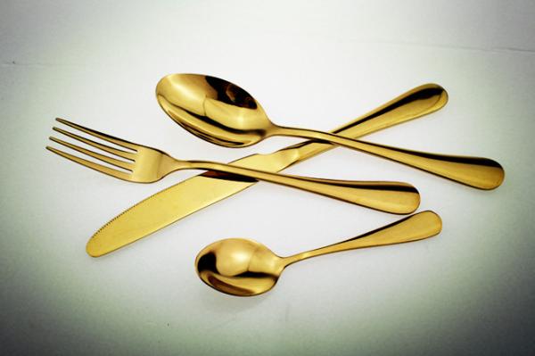 Newto Stainless steel hotel cutlery/gold flatware/wedding cutlery