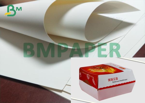 37 × placa branca resistente da graxa do produto comestível de 25 210 G/M para folhas do hamburguer
