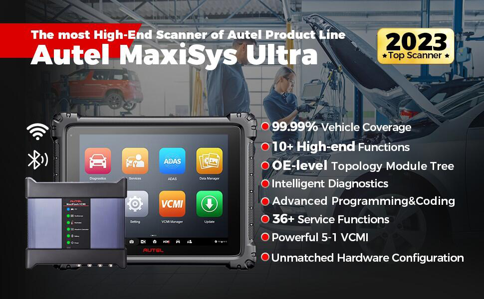 Оригинальный Autel Maxisys сверхинтеллектуальный инструмент диагностики полной системы с поддержкой VCMI