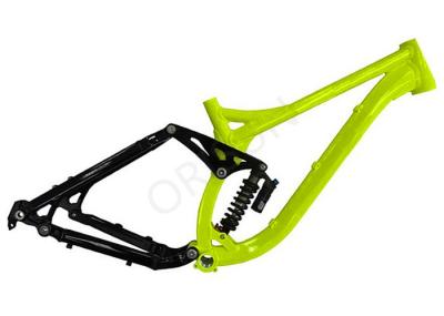 26 Inch Full Suspension Mountain Bike Frame 200mm Travel Downhill / Freeride